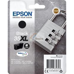 ORIGINALE Epson Cartuccia d'inchiostro nero C13T35914010 35XL ~2600 Pagine 41,2ml mod.  C13T35914010 35XL EAN 8715946632353