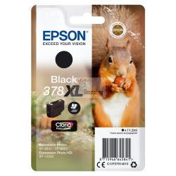ORIGINALE Epson Cartuccia d'inchiostro nero C13T37914010 378XL ~500 Pagine 11,2ml mod.  C13T37914010 378XL EAN 8715946645841