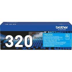 ORIGINALE Brother toner ciano TN-320C 320 ~1500 Pagine mod.  TN-320C 320 EAN 4977766679350