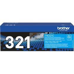 ORIGINALE Brother toner ciano TN-321C 321 ~1500 Pagine mod.  TN-321C 321 EAN 4977766734981