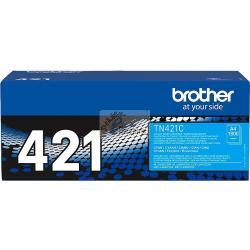 ORIGINALE Brother toner ciano TN-421C 421 ~1800 Pagine mod.  TN-421C 421 EAN 4977766771597