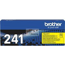 ORIGINALE Brother toner giallo TN-241Y 241 ~1400 Pagine mod.  TN-241Y 241 EAN 4977766718448