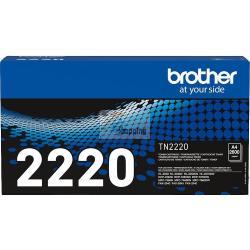 ORIGINALE Brother toner nero TN-2220 2220 ~2600 Pagine mod.  TN-2220 2220 EAN 4977766682862