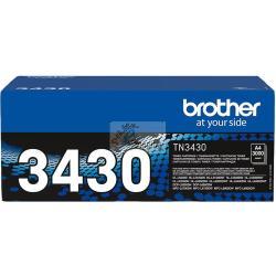 ORIGINALE Brother toner nero TN-3430 3430 ~3000 Pagine mod.  TN-3430 3430 EAN 4977766755641