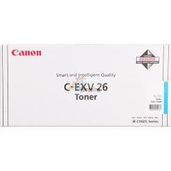 ORIGINALE Canon toner ciano C-EXV26c 1659B006 ~6000 Pagine mod.  C-EXV26c 1659B006 EAN 4960999977621