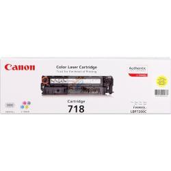 ORIGINALE Canon toner giallo 718 Y 2659B002 ~2900 Pagine mod.  718 Y 2659B002 EAN 4960999628547