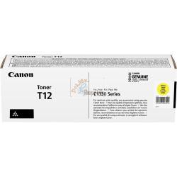 ORIGINALE Canon toner giallo T12 y 5095C006 ~5300 Pagine mod.  T12 y 5095C006 EAN 4549292197471