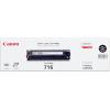 ORIGINALE Canon toner nero 716bk 1980B002 ~2300 Pagine mod.  716bk 1980B002 EAN 4960999610955