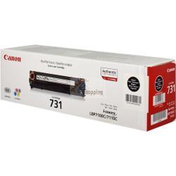 ORIGINALE Canon toner nero 731 BK 6272B002 ~1400 Pagine mod.  731 BK 6272B002 EAN 4960999904788