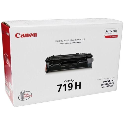 ORIGINALE Canon toner nero 719 H 3480B012 ~6400 Pagine mod.  719 H 3480B012 EAN 4960999915722