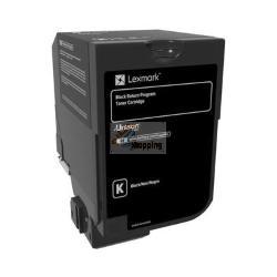 ORIGINALE Lexmark toner ciano 74C2HCE CS/CX725 ~12000 Pagine mod.  74C2HCE CS/CX725 EAN 734646608756