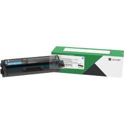 ORIGINALE Lexmark toner ciano C3220C0 C/MC3224/3326/3426 ~1500 Pagine mod.  C3220C0 C/MC3224/3326/3426 EAN 734646696821