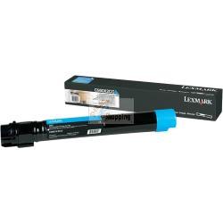 ORIGINALE Lexmark toner ciano X950X2CG X950/952/954 ~22000 Pagine alta capacità mod.  X950X2CG X950/952/954 EAN 734646227735