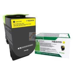 ORIGINALE Lexmark toner giallo 71B2HY0 CS/CX417/517 ~3500 Pagine mod.  71B2HY0 CS/CX417/517 EAN 734646641944