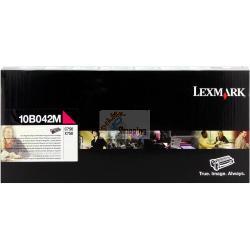 ORIGINALE Lexmark toner magenta 10B042M ~15000 Pagine mod.  10B042M  EAN 734646299145