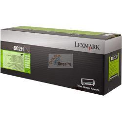ORIGINALE Lexmark toner nero 602H 60F2H00 ~10000 Pagine cartuccia di stampa riutilizzabile mod.  602H 60F2H00 EAN 734646452205