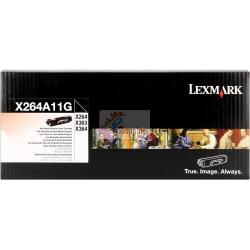 ORIGINALE Lexmark toner nero X264A11G X264/363/364 ~3500 Pagine mod.  X264A11G X264/363/364 EAN 734646317481
