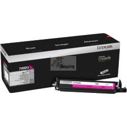 ORIGINALE Lexmark Unità sviluppatore magenta 700D3 70C0D30 ~40000 Pagine mod.  700D3 70C0D30 EAN 734646436472