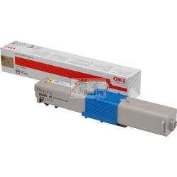 ORIGINALE OKI toner giallo 44973533 C301/321 ~1500 Pagine mod.  44973533 C301/321 EAN 5031713055730