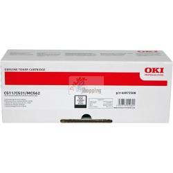 ORIGINALE OKI toner nero 44973508 C511/531/562 ~7000 Pagine mod.  44973508 C511/531/562 EAN 5031713054825