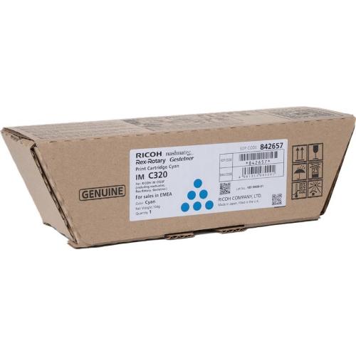 ORIGINALE Ricoh toner ciano 842657 IM C320 ~10000 Pagine mod.  842657 IM C320 EAN 4961311980091