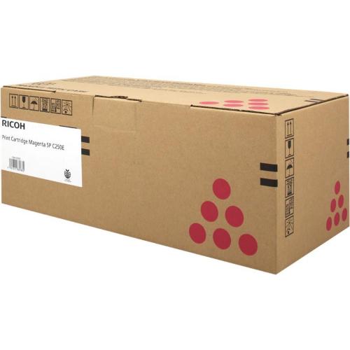 ORIGINALE Ricoh toner magenta 407545 SP C250EM ~1600 Pagine mod.  407545 SP C250EM EAN 4961311889882
