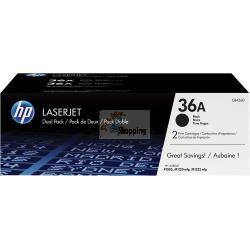 ORIGINALE HP Multipack nero CB436AD 36A Nastro Trasferimento Termico mod.  CB436AD 36A EAN 884962022368
