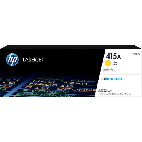 ORIGINALE HP toner giallo W2032A 415A ~2100 Pagine mod.  W2032A 415A EAN 192018046368