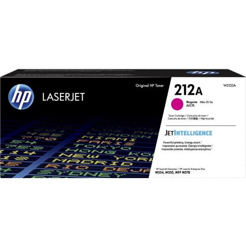 ORIGINALE HP toner magenta W2123A 212A ~4500 Pagine mod.  W2123A 212A EAN 194441428889