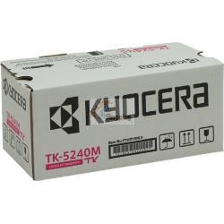 ORIGINALE Kyocera toner magenta TK-5240M 1T02R7BNL0 ~3000 Pagine mod.  TK-5240M 1T02R7BNL0 EAN 632983036983