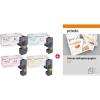 ORIGINALE Kyocera Value Pack nero / ciano / magenta / giallo TK-5240 MCVP 02 + Prindo Universal Papier 500 Blatt mod.  TK-5240 MCVP 02 + Prindo Universal Papier 500 Blatt EAN 2200000050434