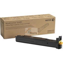ORIGINALE Xerox toner giallo 106R01319 WorkCentre 6400 ~16500 Pagine alta capacità mod.  106R01319 WorkCentre 6400 EAN 095205740004