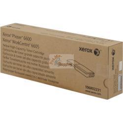 ORIGINALE Xerox toner giallo 106R02231 Phaser 6600 ~6000 Pagine alta capacità mod.  106R02231 Phaser 6600 EAN 095205963977