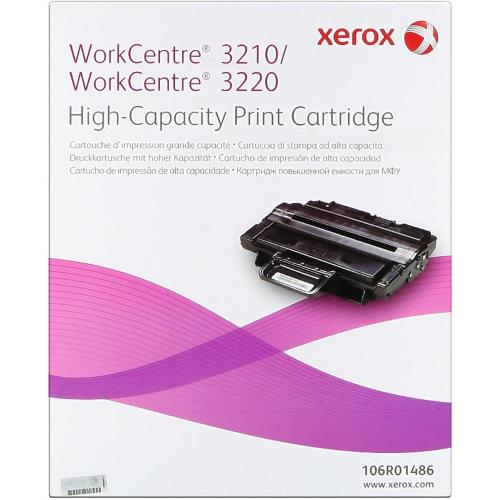 ORIGINALE Xerox toner nero 106R01486 WorkCentre 3210/3220 ~4100 Pagine alta capacità mod.  106R01486 WorkCentre 3210/3220 EAN 095205614862