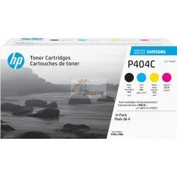 ORIGINALE Samsung Multipack nero / ciano / magenta / giallo CLT-P404C SU365A rainbow kit mod.  CLT-P404C SU365A EAN 8806086886208
