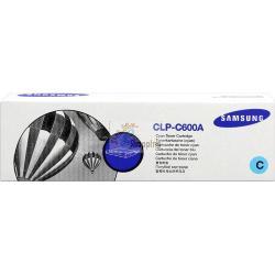 ORIGINALE Samsung toner ciano CLP-C600A ST878A ~4000 Pagine mod.  CLP-C600A ST878A EAN 8808979607952