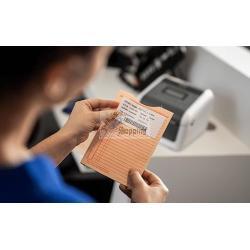 ORIGINALE Brother Etichette Bianco BDE1J026076102 BDE-1J026076-102 mod.  BDE1J026076102 BDE-1J026076-102 EAN 5014047600869