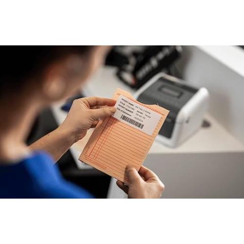 ORIGINALE Brother Etichette Bianco BDE1J026076102 BDE-1J026076-102 mod.  BDE1J026076102 BDE-1J026076-102 EAN 5014047600869