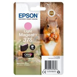 ORIGINALE Epson Cartuccia d'inchiostro magenta (chiaro) C13T37864010 378 ~360 Pagine 4,8ml mod.  C13T37864010 378 EAN 8715946645827