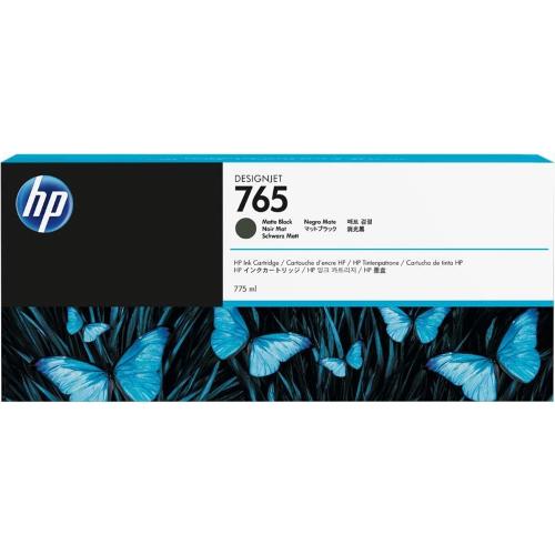 ORIGINALE HP Cartuccia d'inchiostro nero F9J55A 765 775ml mod.  F9J55A 765 EAN 888793342220