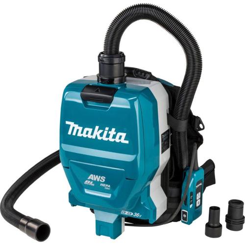 Makita DVC265ZXU aspirap. a zaino a batt. Mod. DVC265ZXU