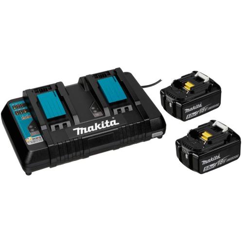 Makita Energy Set 197629-2 2x BL1850B + DC18RD Mod. 197629-2 EAN 0088381463195