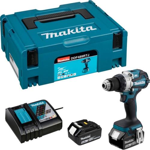 Makita DDF489RTJ Trapano avvitatore a batteria Mod. DDF489RTJ EAN 0088381775755