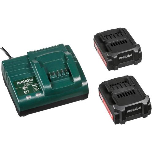 Metabo BS 14,4V + 2x batt. + valigia trapano avvitat. a batt. Mod. 602206530 EAN 4007430291547