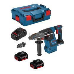 Martello Perforatore BOSCH GBH 18V-26 F (2 x 5,0 Ah + GAL1880CV + L-Boxx 136)