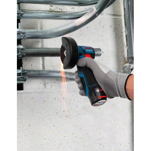 Smerigliatrice BOSCH GWS 12V-76 (2 x 3,0 Ah + GAL12V-40 + L-Boxx 102)