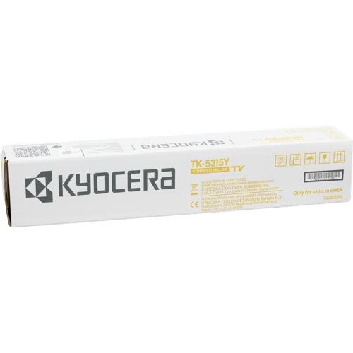 ORIGINALE Kyocera toner giallo TK-5315Y 1T02WHANL0 ~18000 Pagine mod.  TK-5315Y 1T02WHANL0 EAN 632983057810
