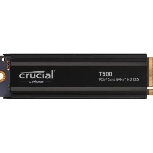 Crucial SSD T500 4TB PCie 4.0  NVMe w/Heatsink mod. CT4000T500SSD5