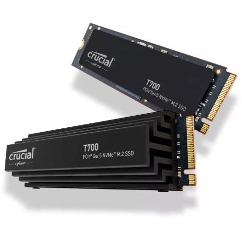 Crucial SSD T700 4TB PCie 5.0 NVMe w/Heatsink mod. CT4000T700SSD5