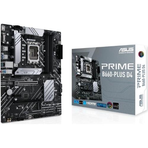ASUS PRIME B660-Plus D4 (1700) (D) mod.  90MB18X0-M1EAY0 EAN 4711081523017